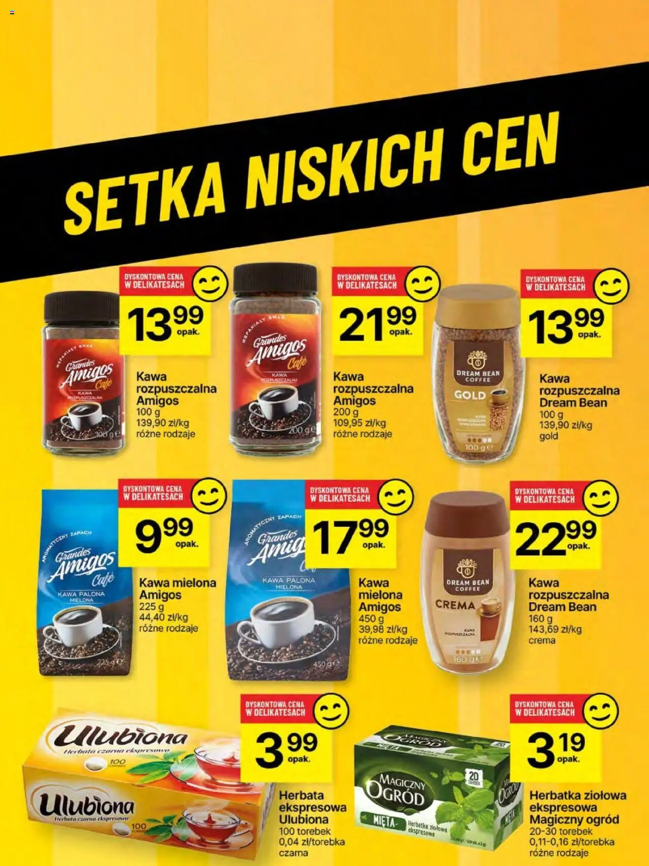 Delikatesy Centrum Gazetka od 29.05.2025 | Strona: 61 | Produkty: Kawa rozpuszczalna, Zapach, Kawa, Herbata