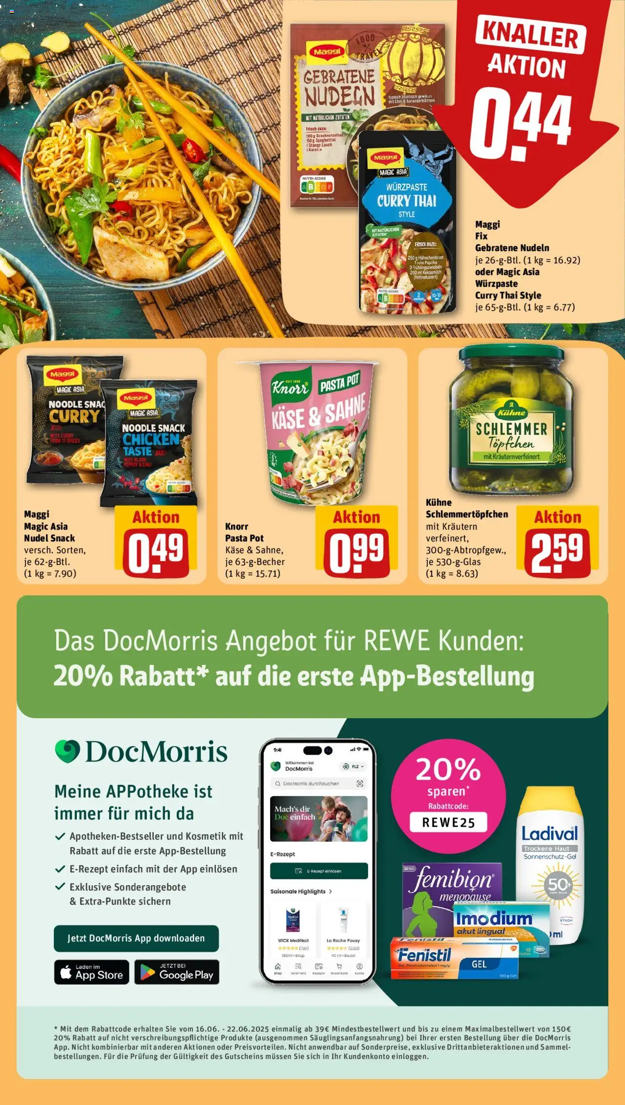 Rewe Prospekt 	 - gültig ab dem 16.06.2025 | Seite: 24 | Produkte: Maggi, Käse, Sirup, Paprika
