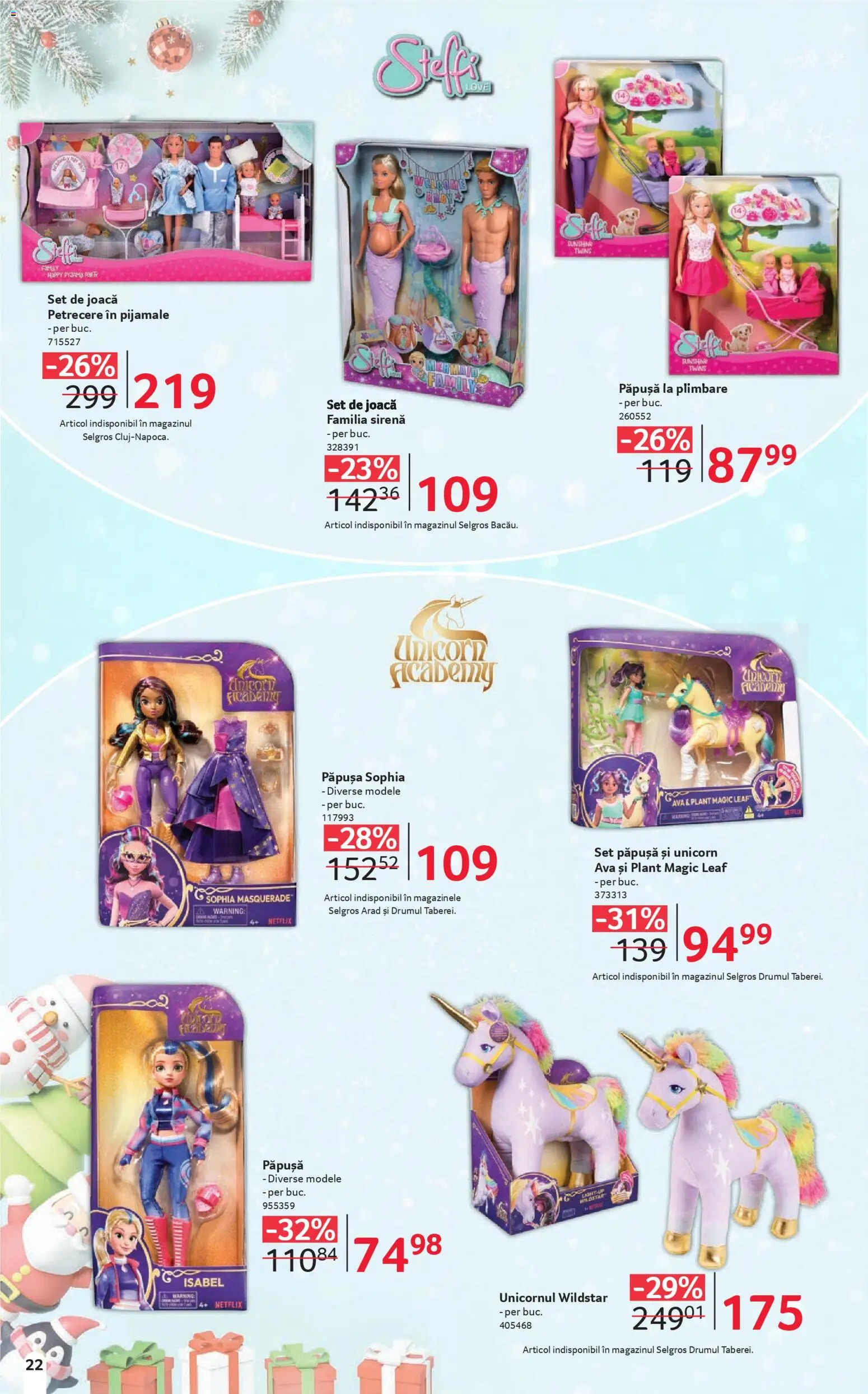 Noul catalog Selgros – valabil de la 06.12.2025 | Pagină: 22 | Produse: Pijamale