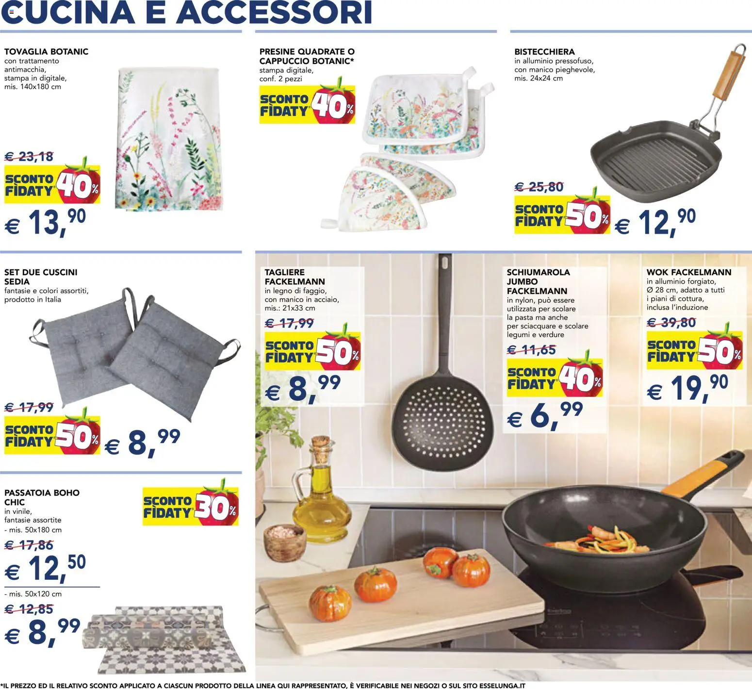 Volantino Esselunga S del 29.12.2025 | Pagina: 16 | Prodotti: Verdure, Pasta, Cappuccio, Alluminio