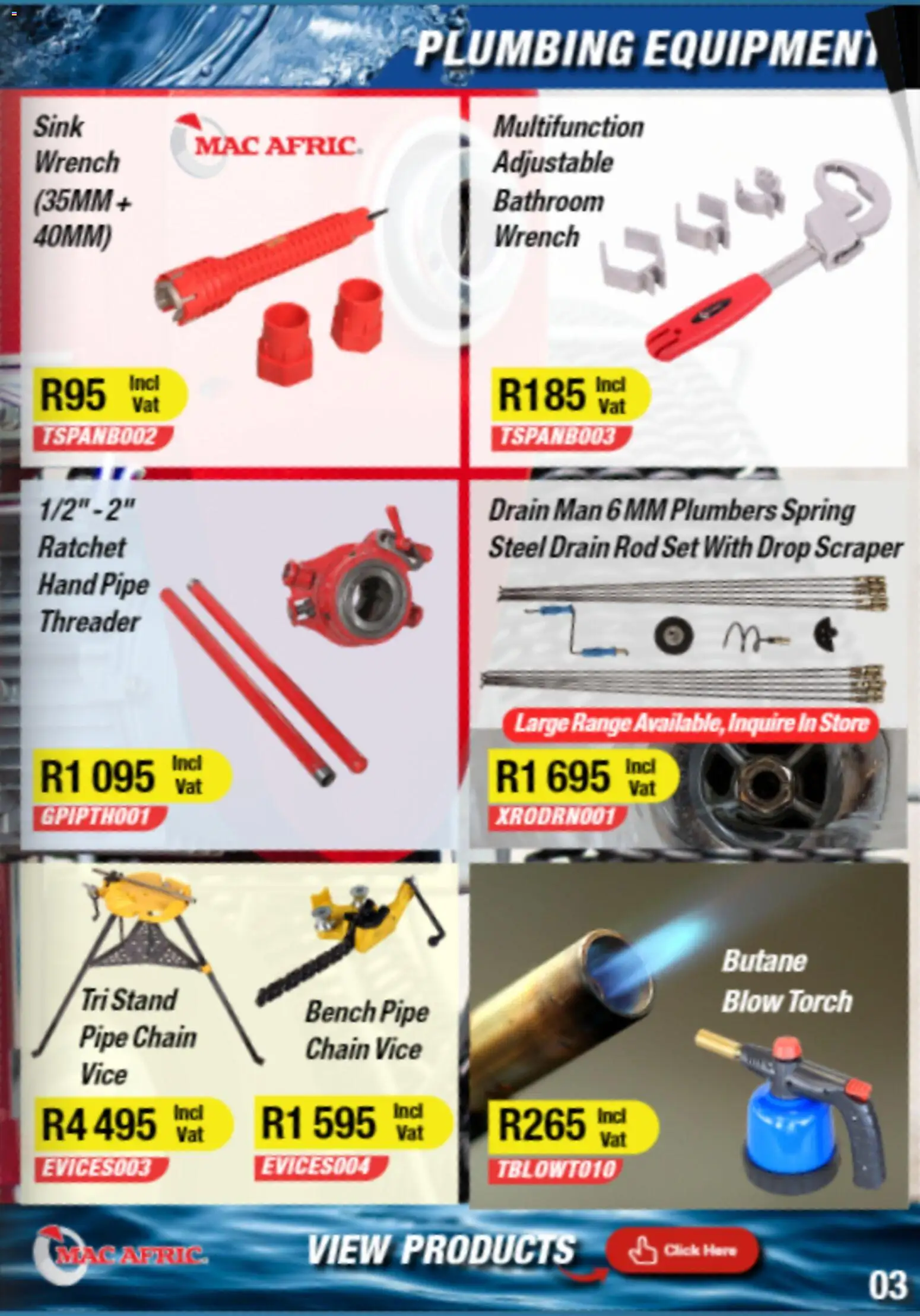 New Adendorff catalogue – valid from 01.01.2026 | Page: 5 | Products: Wrench, Pipe, Sink