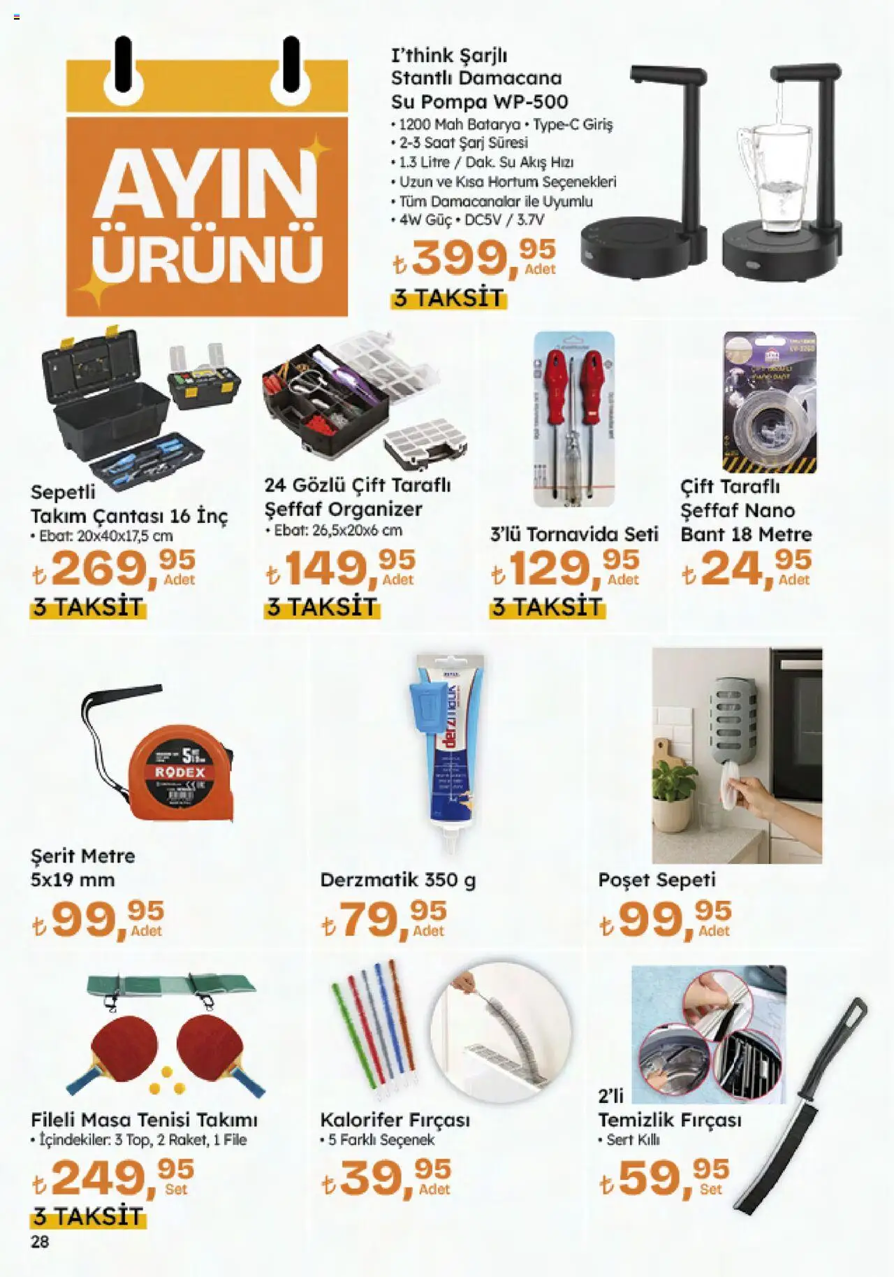 Migros Katalog - Migroskop - 09.10.2025 tarihinden itibaren geçerlidir | Sayfa: 110 | Ürünler: Çift taraflı, Masa, Su, Bant