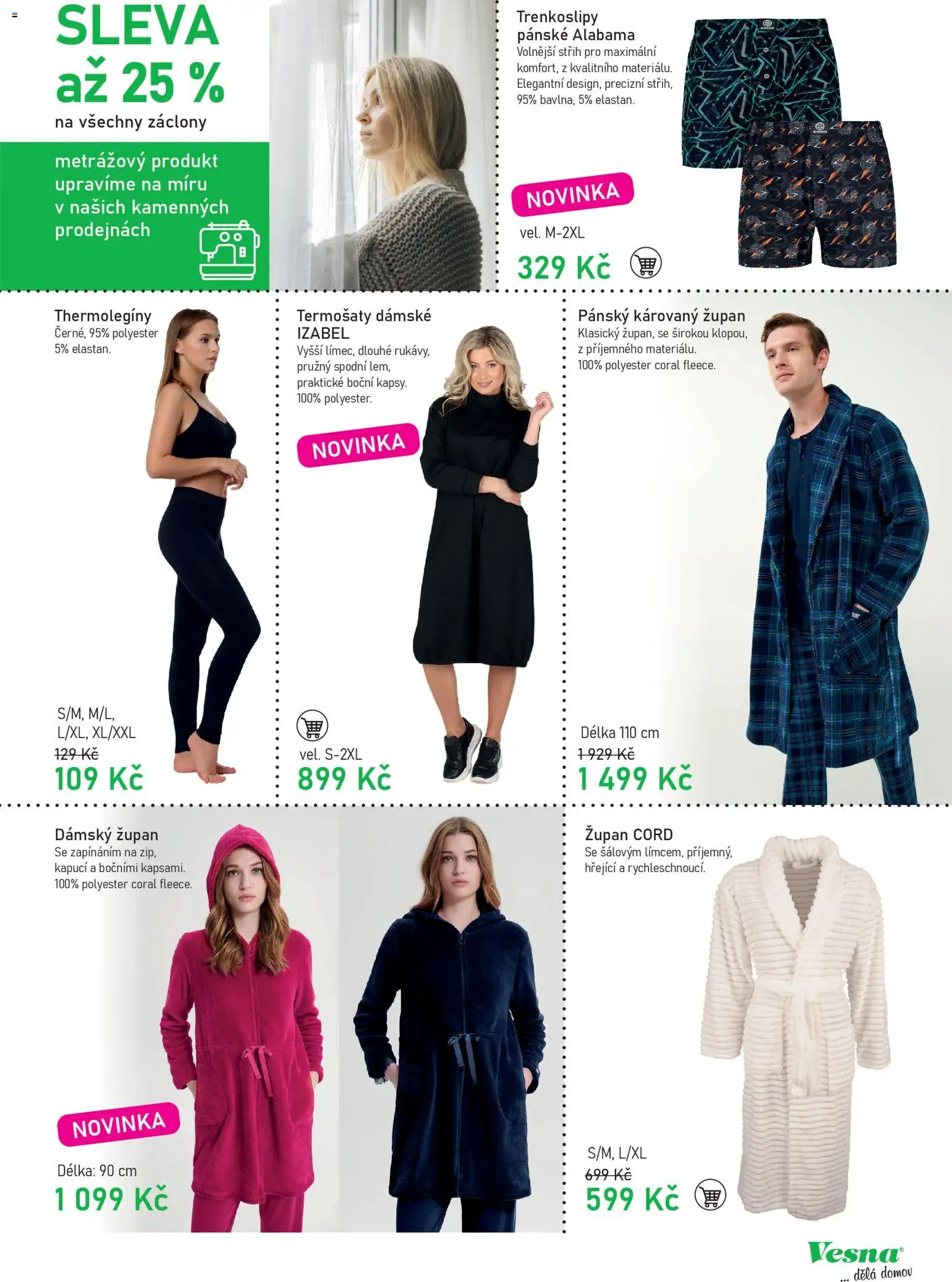 Vesna Black Friday od 12.11.2025 | Strana: 3 | Produkty: Dámský župan, Župan, Záclony