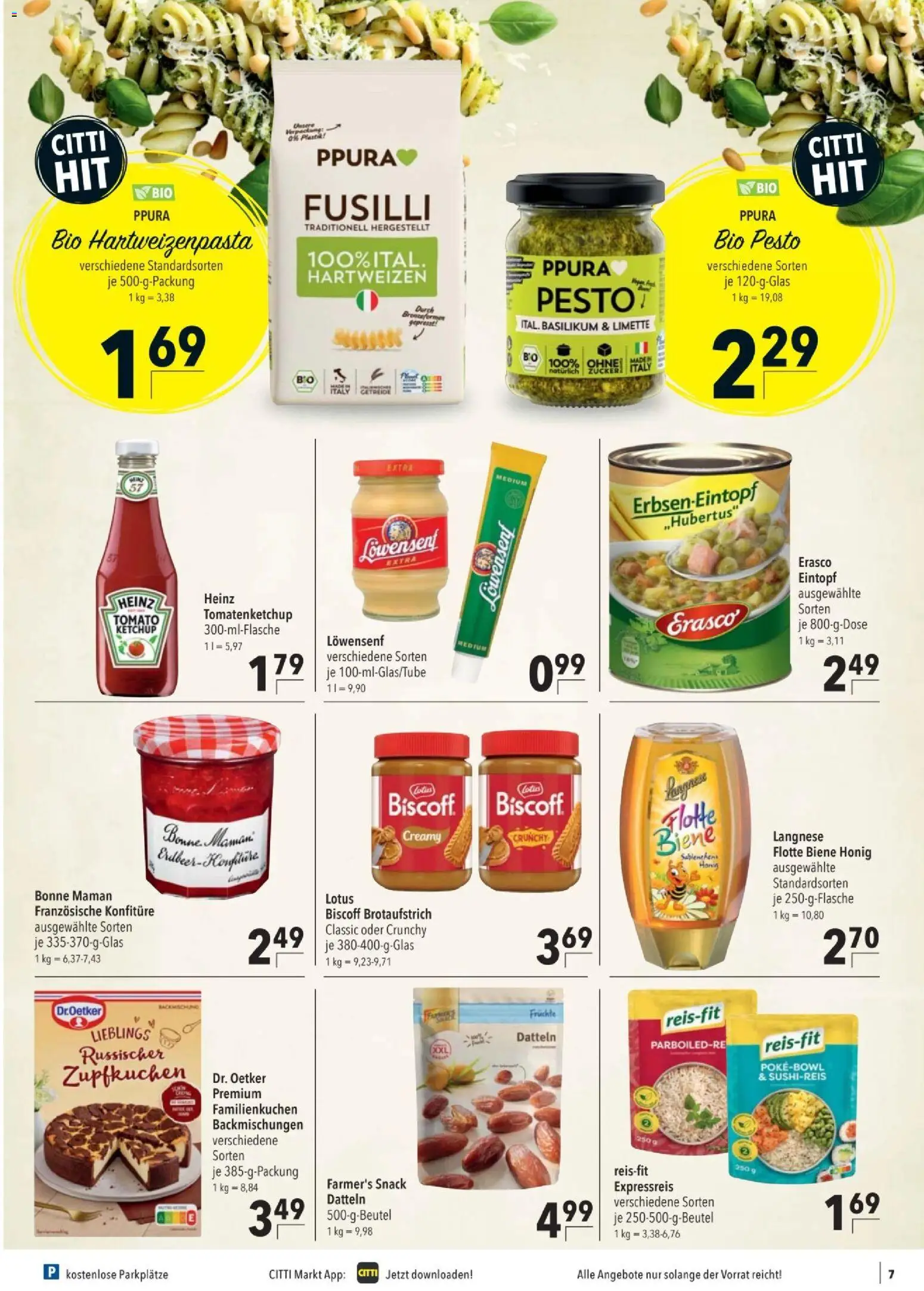 CITTI tilbudsavis – gyldig fra 07.01.2026 | Side: 7 | Produkter: Pesto, Basilikum