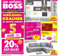 SB Möbel Boss Prospekt Viersen ab 08.11.2025 gültig