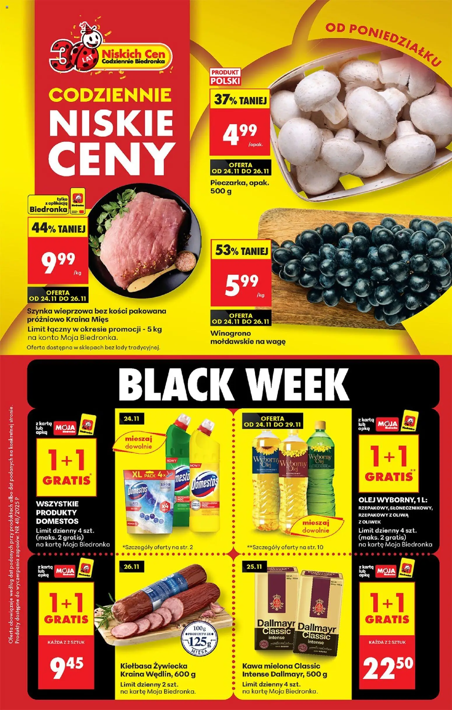 Biedronka Black Friday od 24.11.2025 | Strona: 1