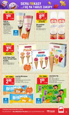 POLOmarket Gazetka od 23.07.2025 | Strona: 45 | Produkty: Mango, Śmietana, Lody Kaktus, Lody