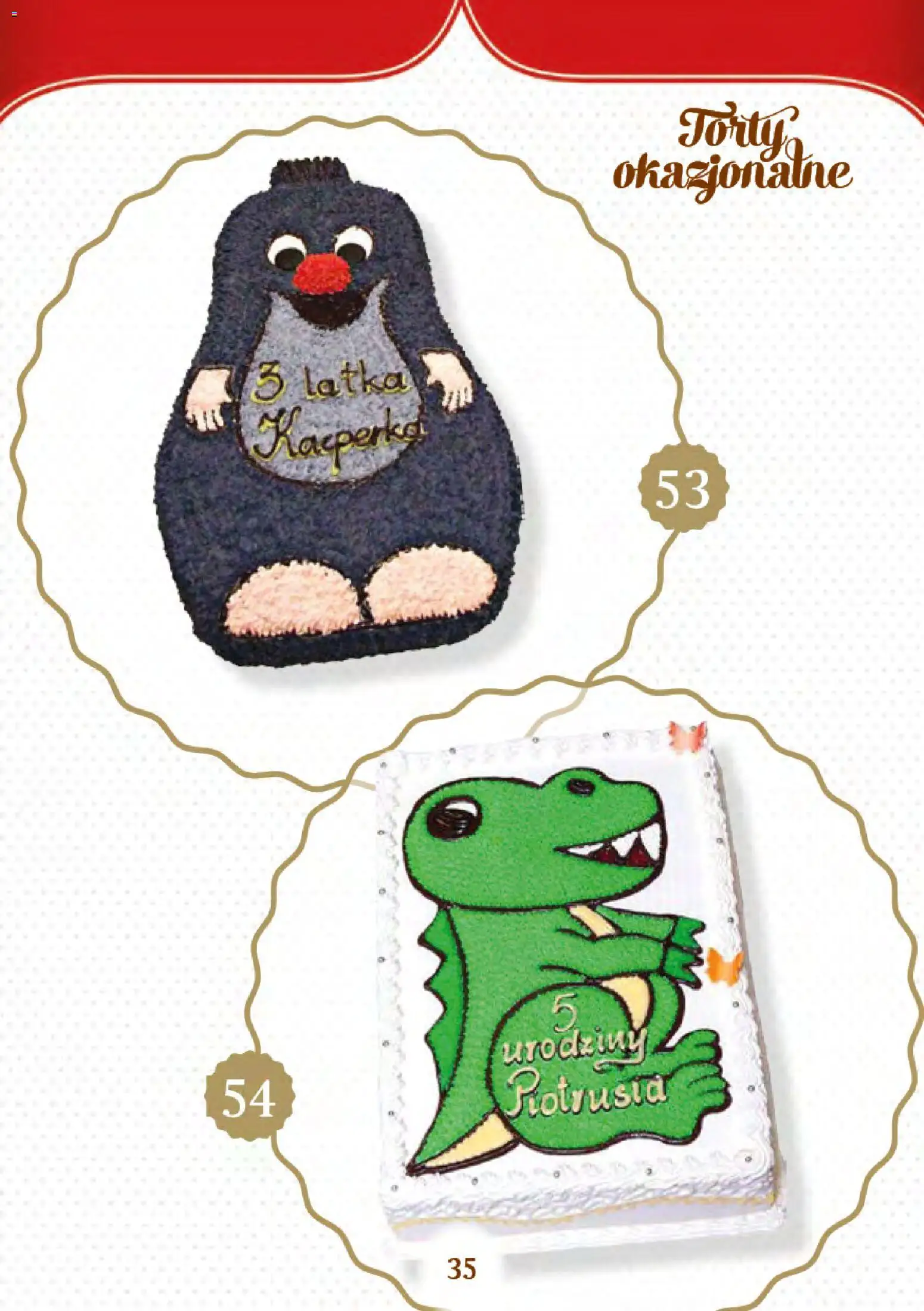 Topaz gazetka - Torty od 27.04.2026 | Strona: 35