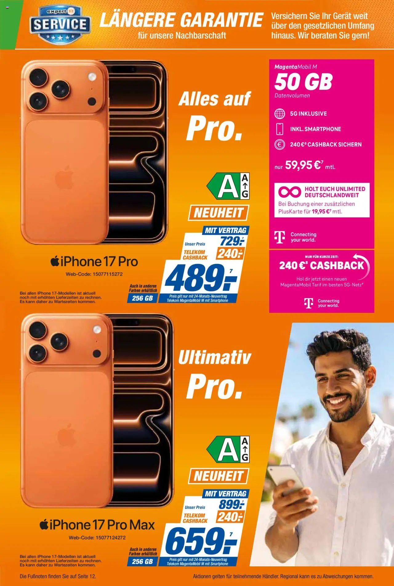 Expert Smarthphone Highlights im Oktober – gültig ab 01.10.2025 | Seite: 5 | Produkte: Iphone, Smartphone