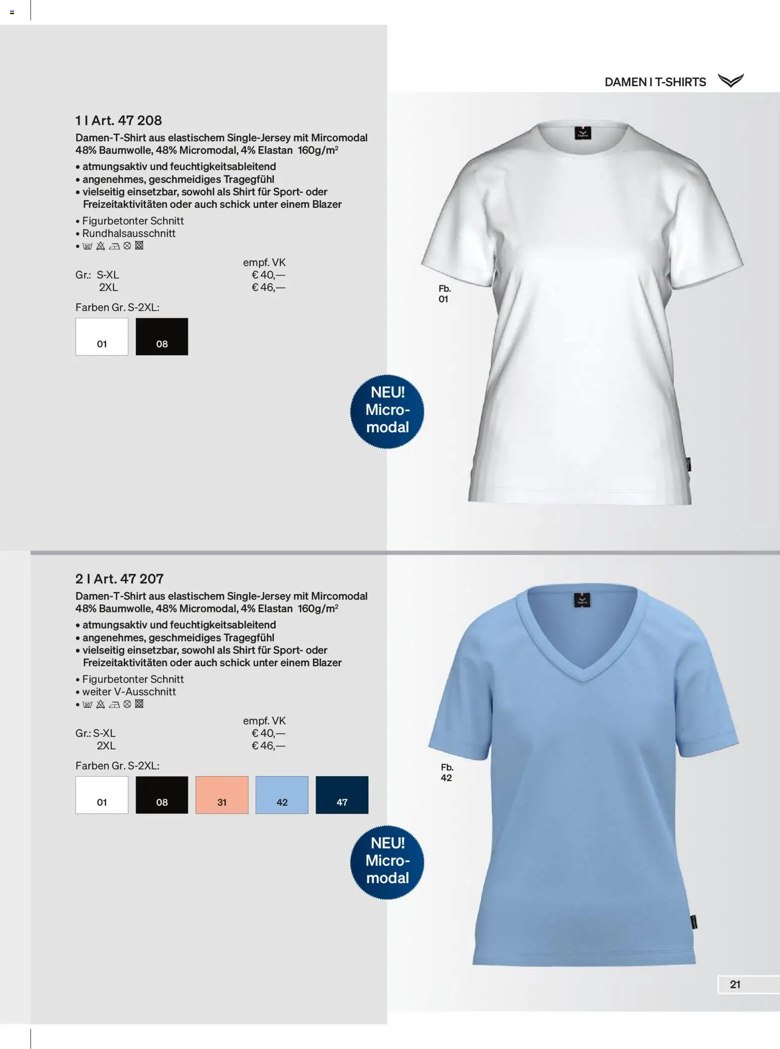 Trigema Prospekt – gültig ab 01.02.2026 | Seite: 21 | Produkte: Blazer, Shirt