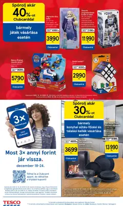 Tesco Hipermarket - Akciós újság  - amely érvényes a következő dátumtól: 18.12.2025 | Oldal: 16