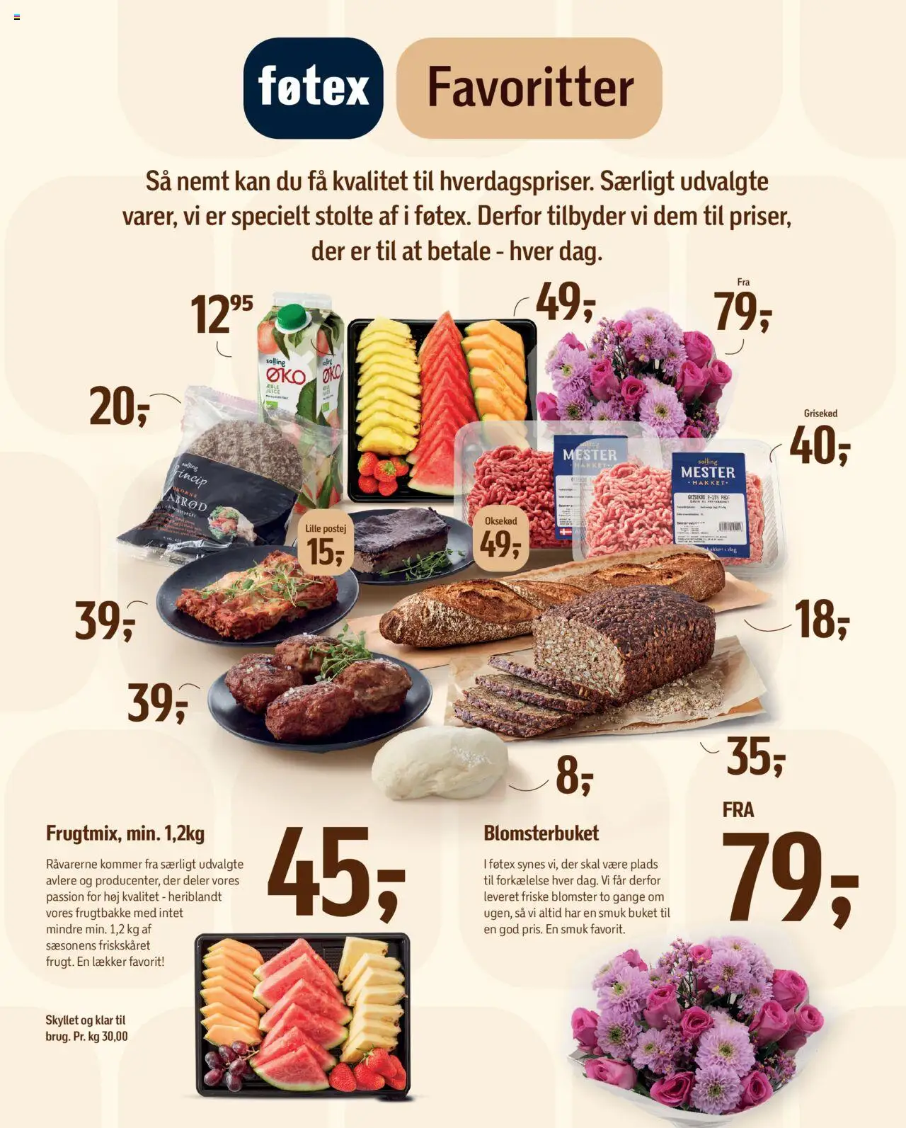 Føtex tilbudsavis – gyldig fra 10.10.2025 | Side: 41 | Produkter: Juice, Oksekød