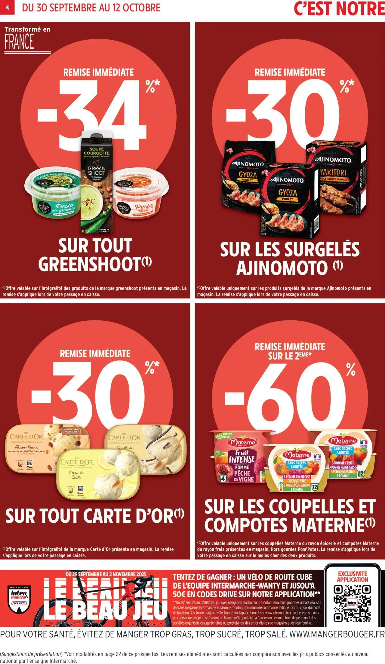 {H1} | Page: 4 | Produits: Vélo, Poire, Rhum, Pommes