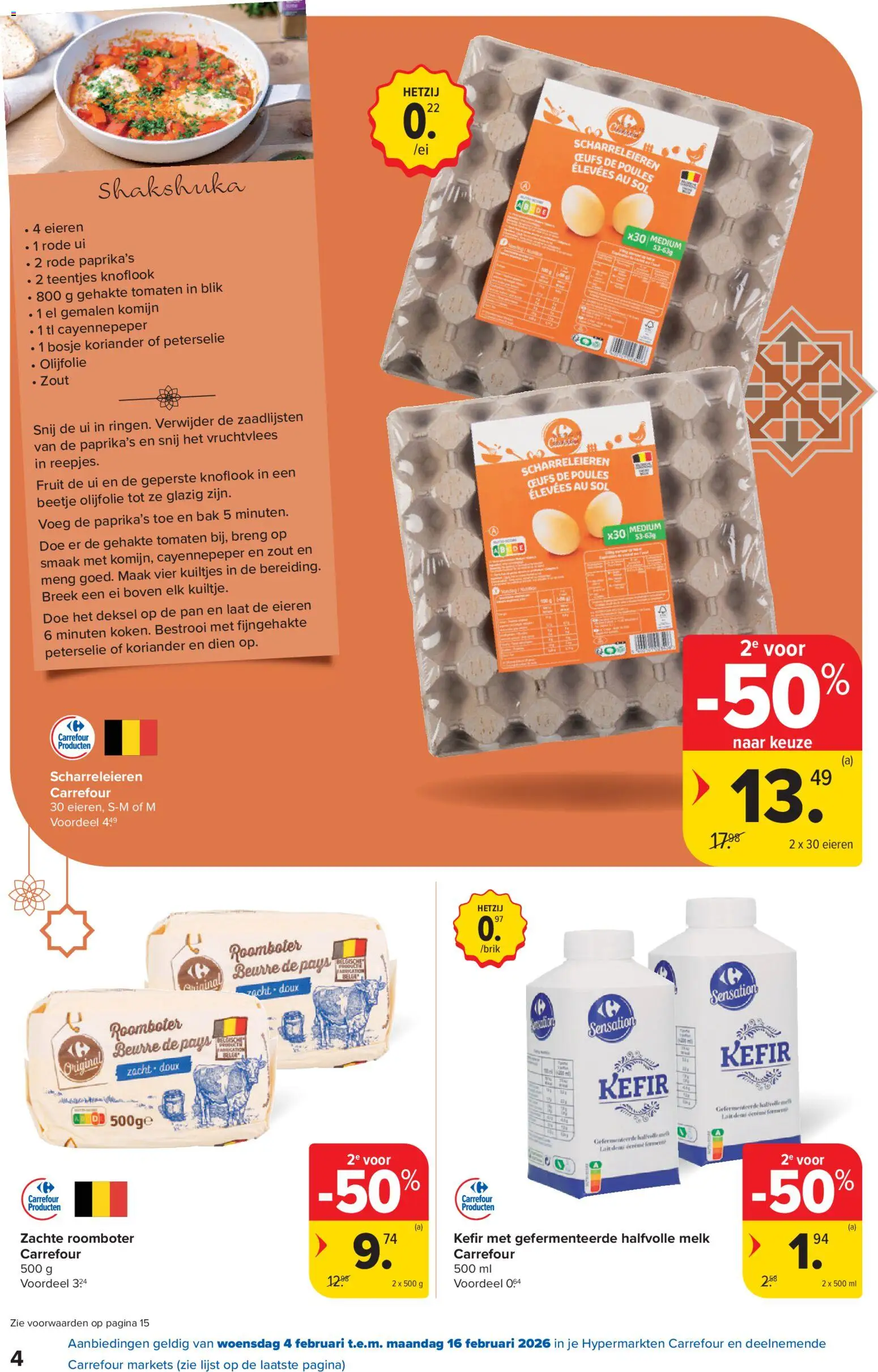 {H1} | Pagina: 4 | Producten: Jégcsoki, Kész piskótalap, Eieren, Pan