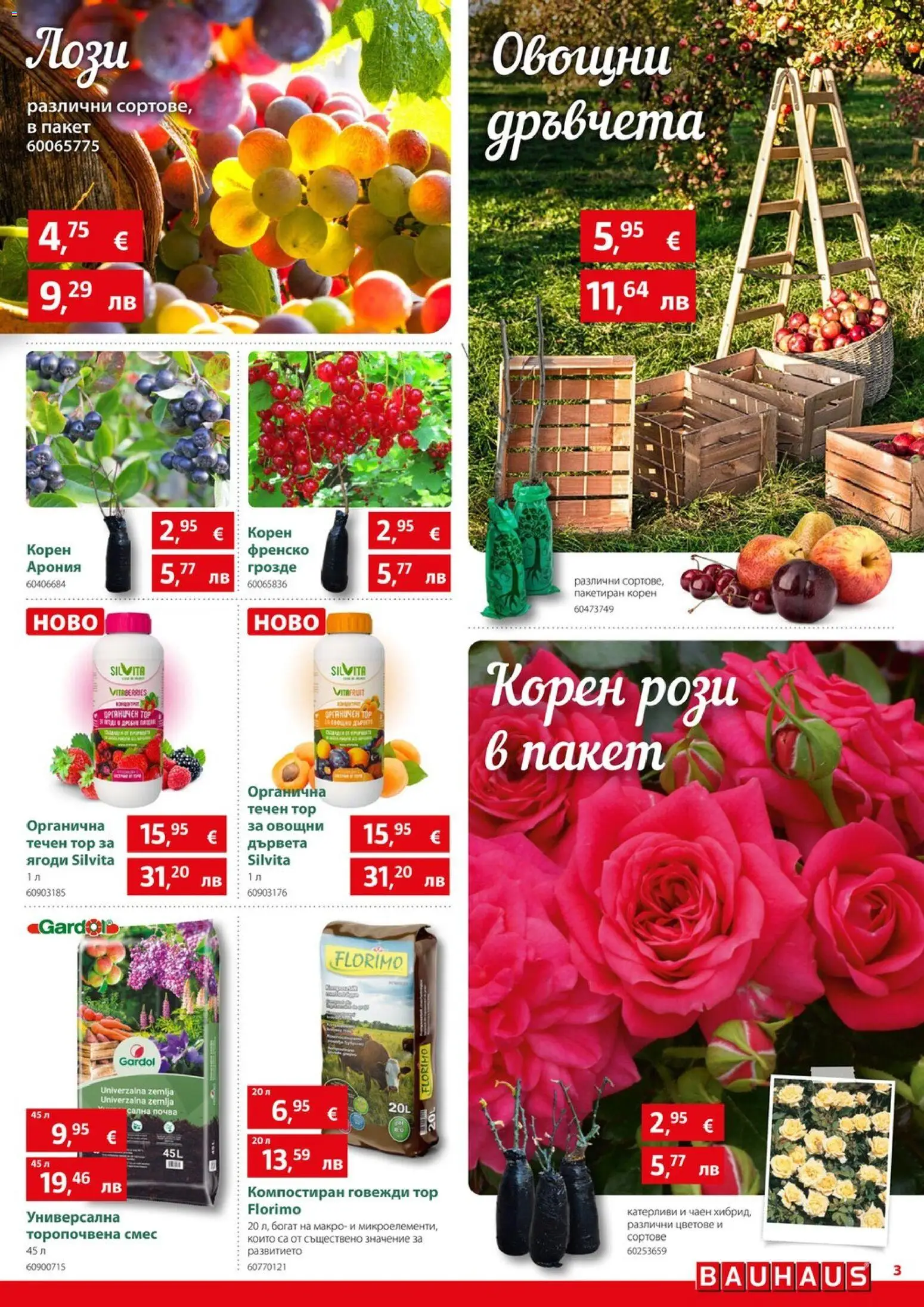 {H1} | Страница: 3 | Продукти: Ягоди, Грозде