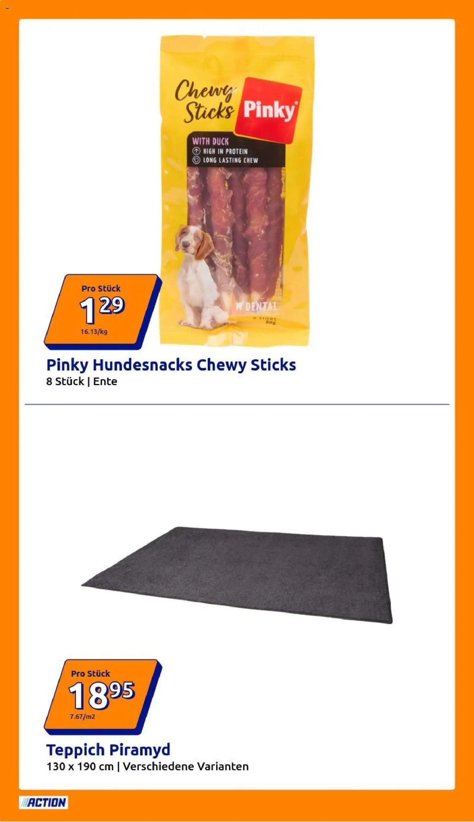 Action Prospekt – gültig ab 15.04.2026 | Seite: 12 | Produkte: Teppich, Ente