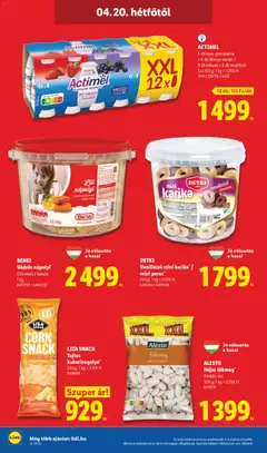 Lidl akciós újság - amely érvényes a következő dátumtól: 16.04.2026 | Oldal: 54