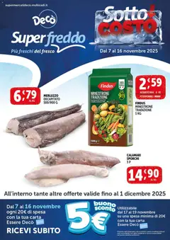 Anteprima del volantino Decò Superfreddo - Napoli catalogo valido a partire dal 07.11.2025