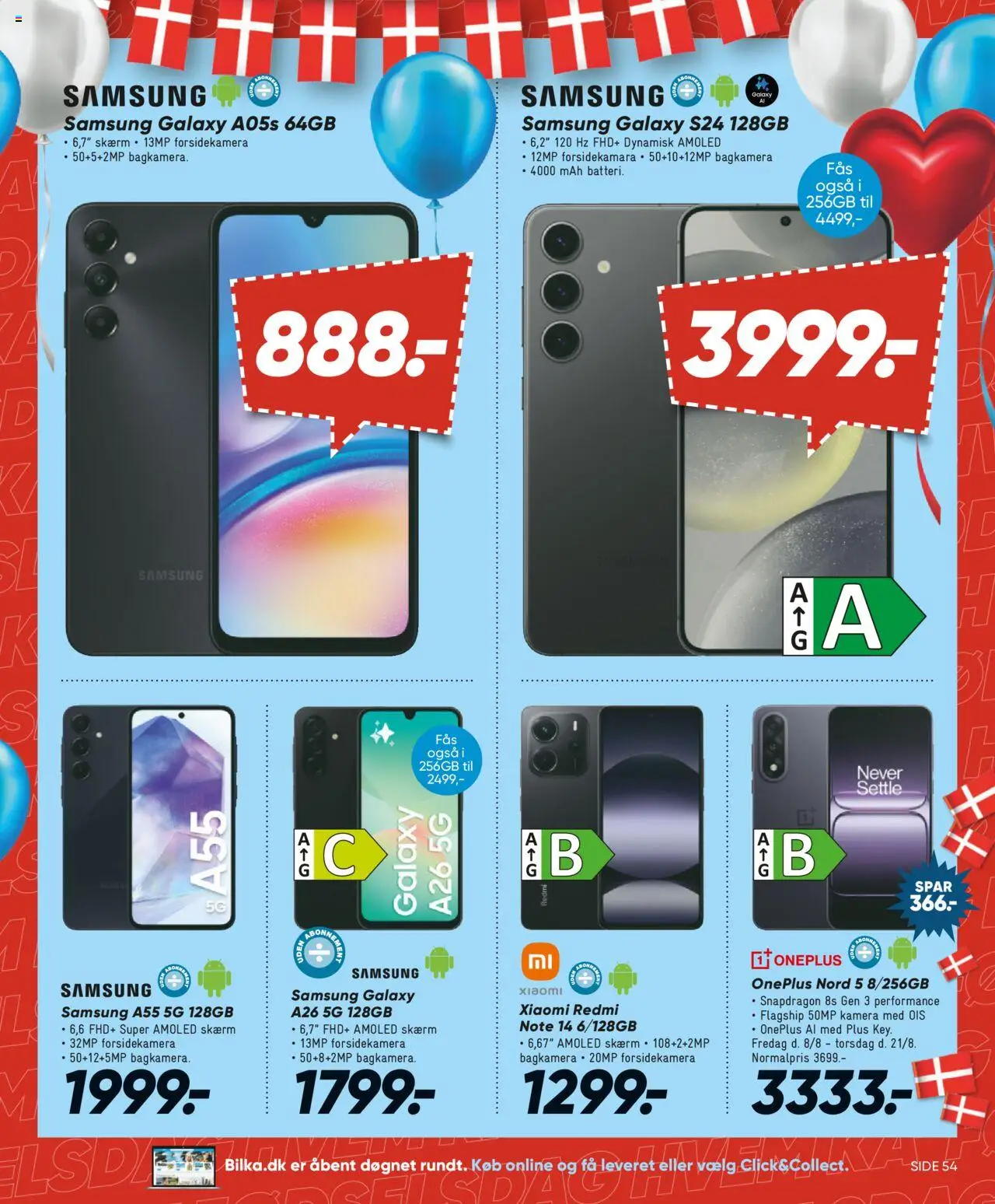 Bilka Tilbudsavis gyldig fra 08.08.2025 | Side: 22 | Produkter: Skærm, Kamera