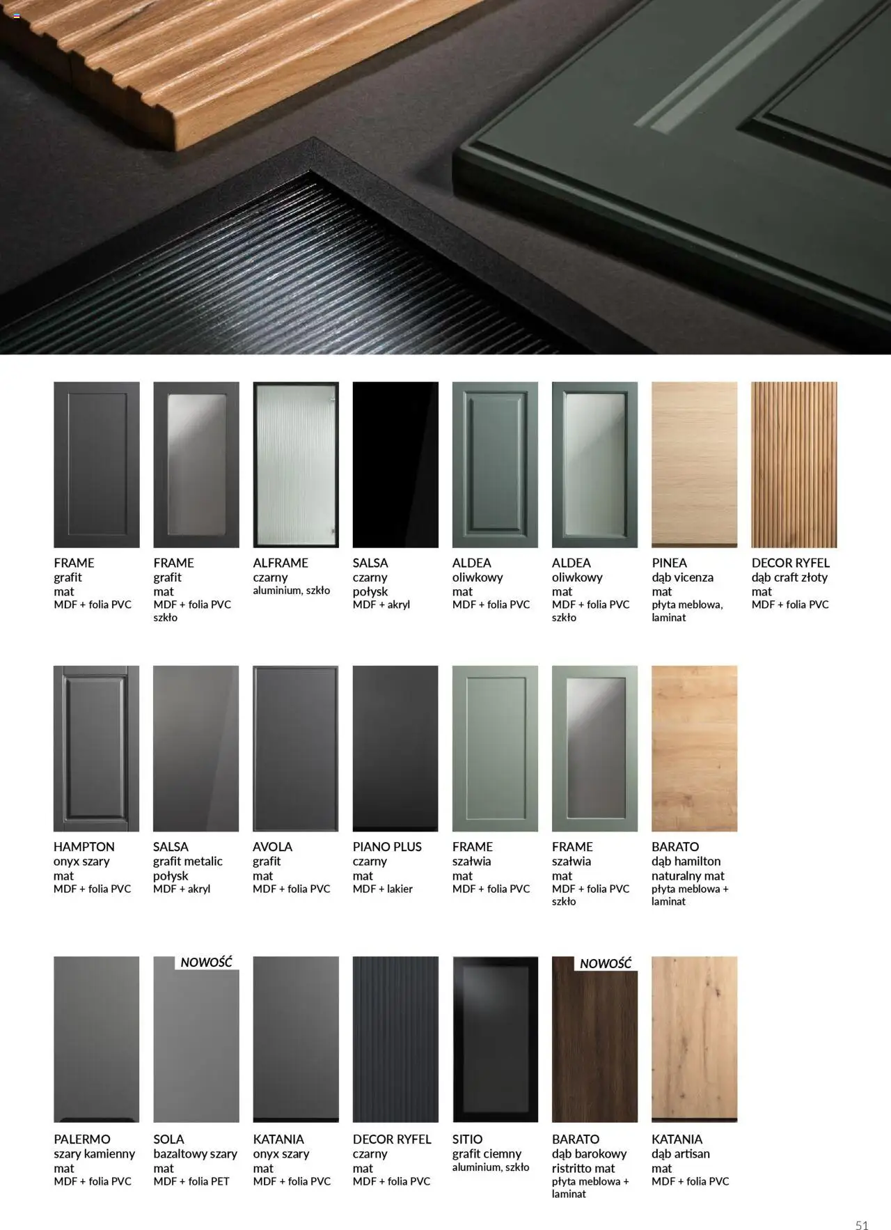 Salony Agata Gazetka - Kuchnie Qubik od 21.03.2025 | Strona: 51