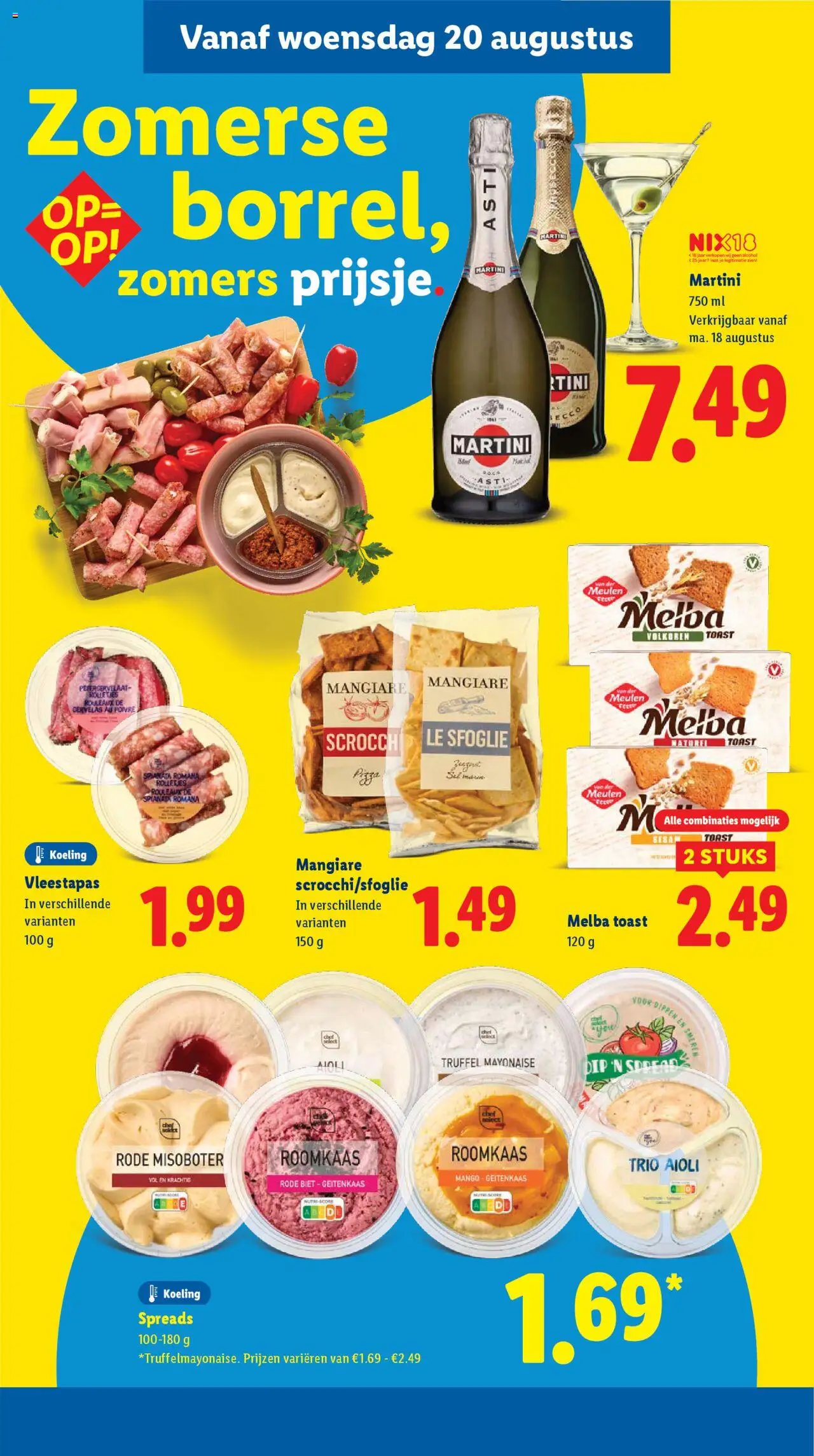  | Pagina: 17 | Producten: Roomkaas, Dip, Dobozos sör, Mango