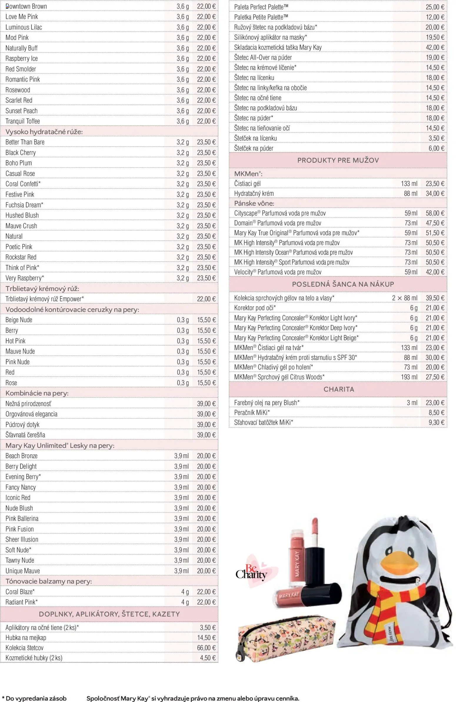 Nové Mary Kay akcie – leták je platný od 16.10.2025 | Strana: 44 | Produkty: Olej, Očné tiene, Sprchový gél, Krém