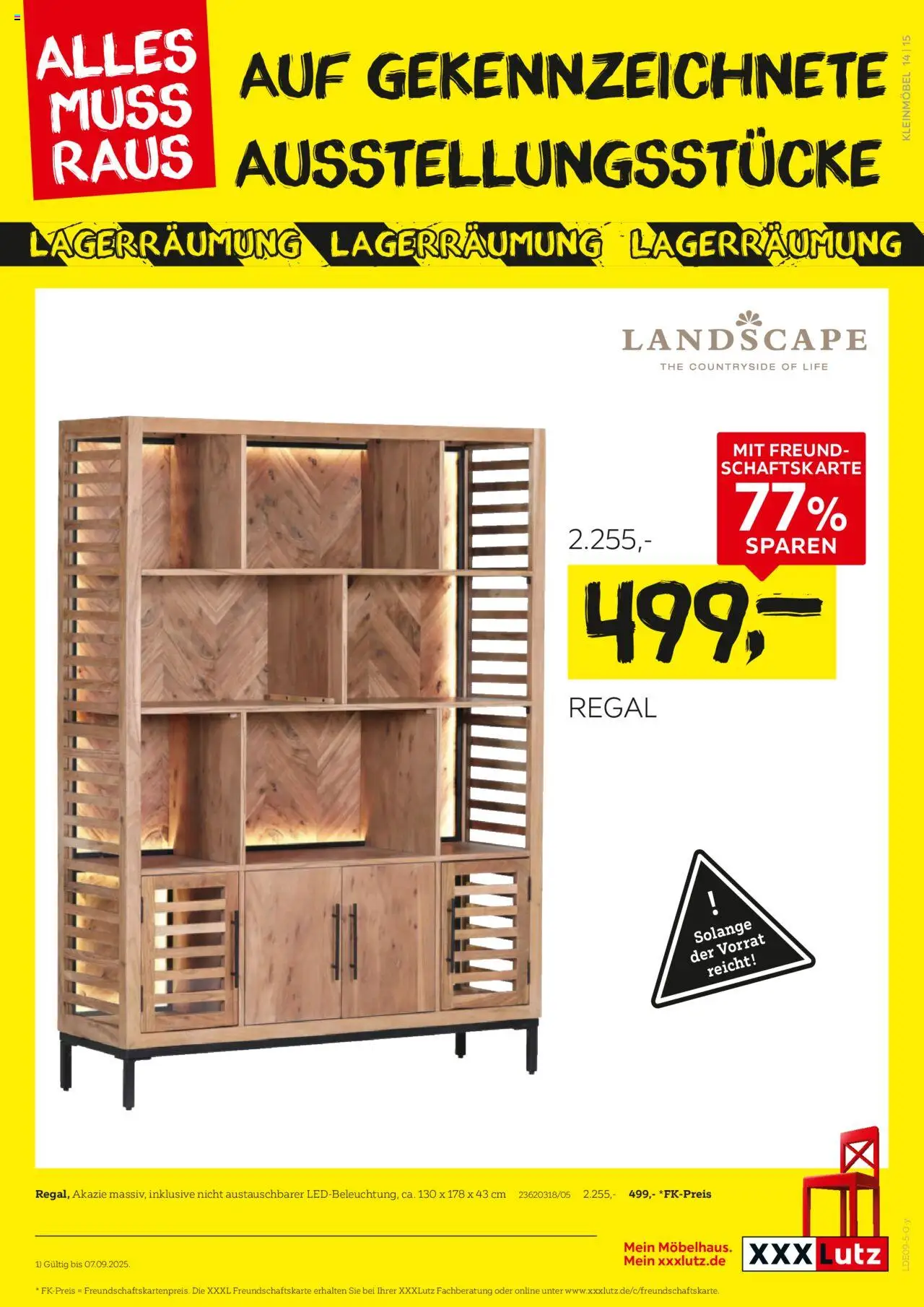 XXXL Lutz Prospekt 	 - gültig ab dem 25.08.2025 | Seite: 15 | Produkte: Regal