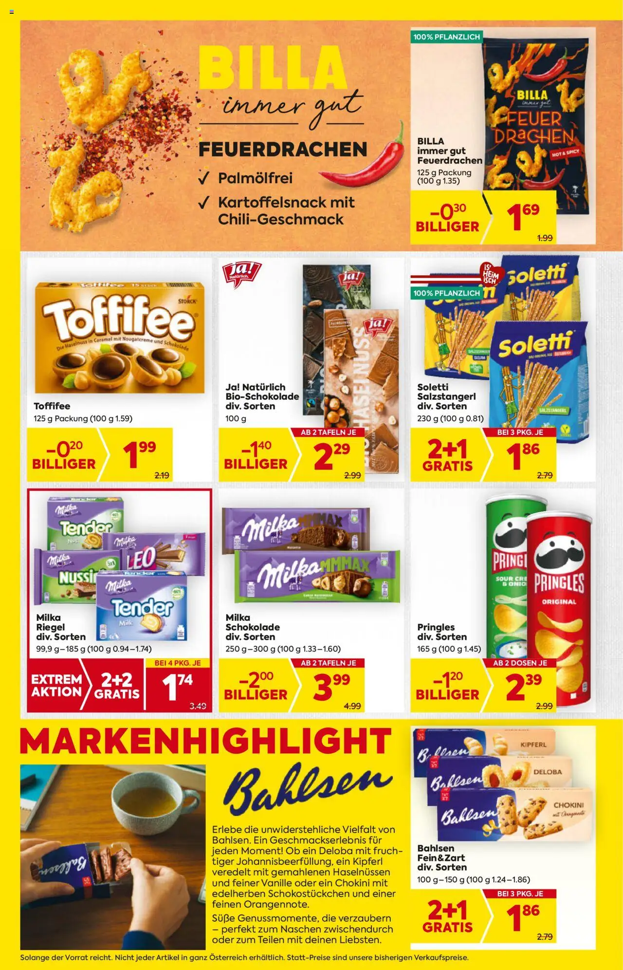 Billa Flugblatt gültig ab 14.08.2025 | Seite: 10 | Produkte: Schokolade