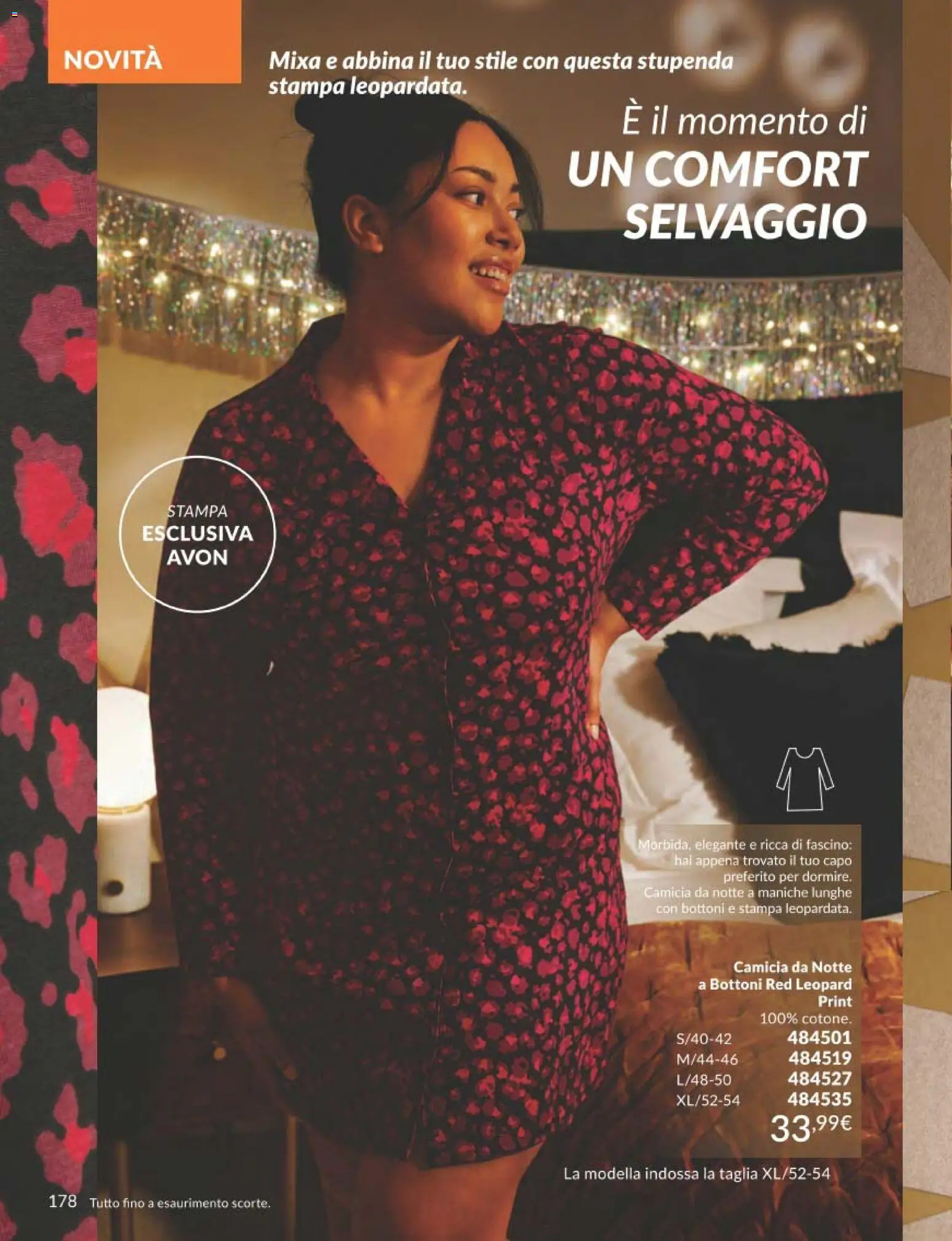 Volantino Avon del 01.12.2025 | Pagina: 178 | Prodotti: Camicia, Stampa