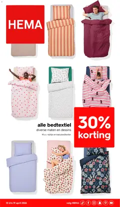 Hema folder / publicité - Voorbeeld van een folder van Hema, geldig van 13.04.2026