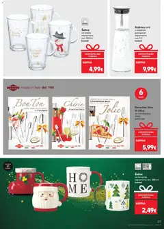 Desertne žlice ili vilice, od nehrđajućeg čelika pakiranje - Pregled kataloga iz trgovine Kaufland, vrijedi od 26.11.2025 | Stranica: 27