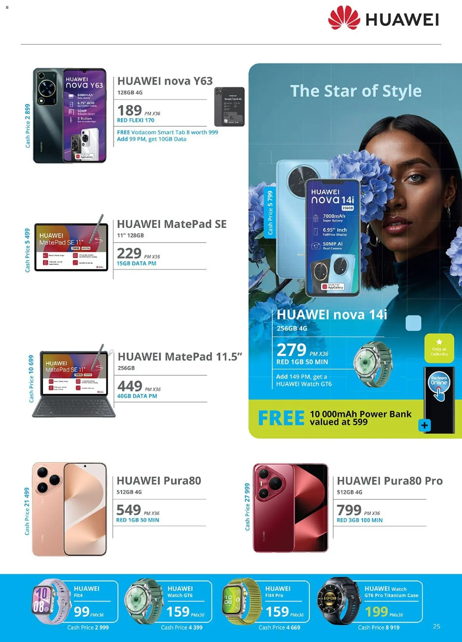 New Cellucity catalogue – valid from 06.03.2026 | Page: 25 | Products: Watch, Camera, Case, Battery