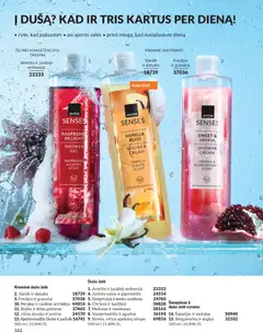 AVON leidinys galioja nuo 01.03.2026 | Puslapis: 162 | Prekių: Agurkai, Dušo želė, Jūros druska, Druska