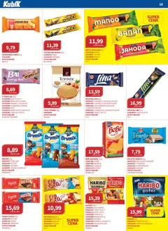 Kubík leták - Velkoobchod 08/2025 od 01.08.2025 | Strana: 10 | Produkty: Banán, Oplatky, Brumik, Cola