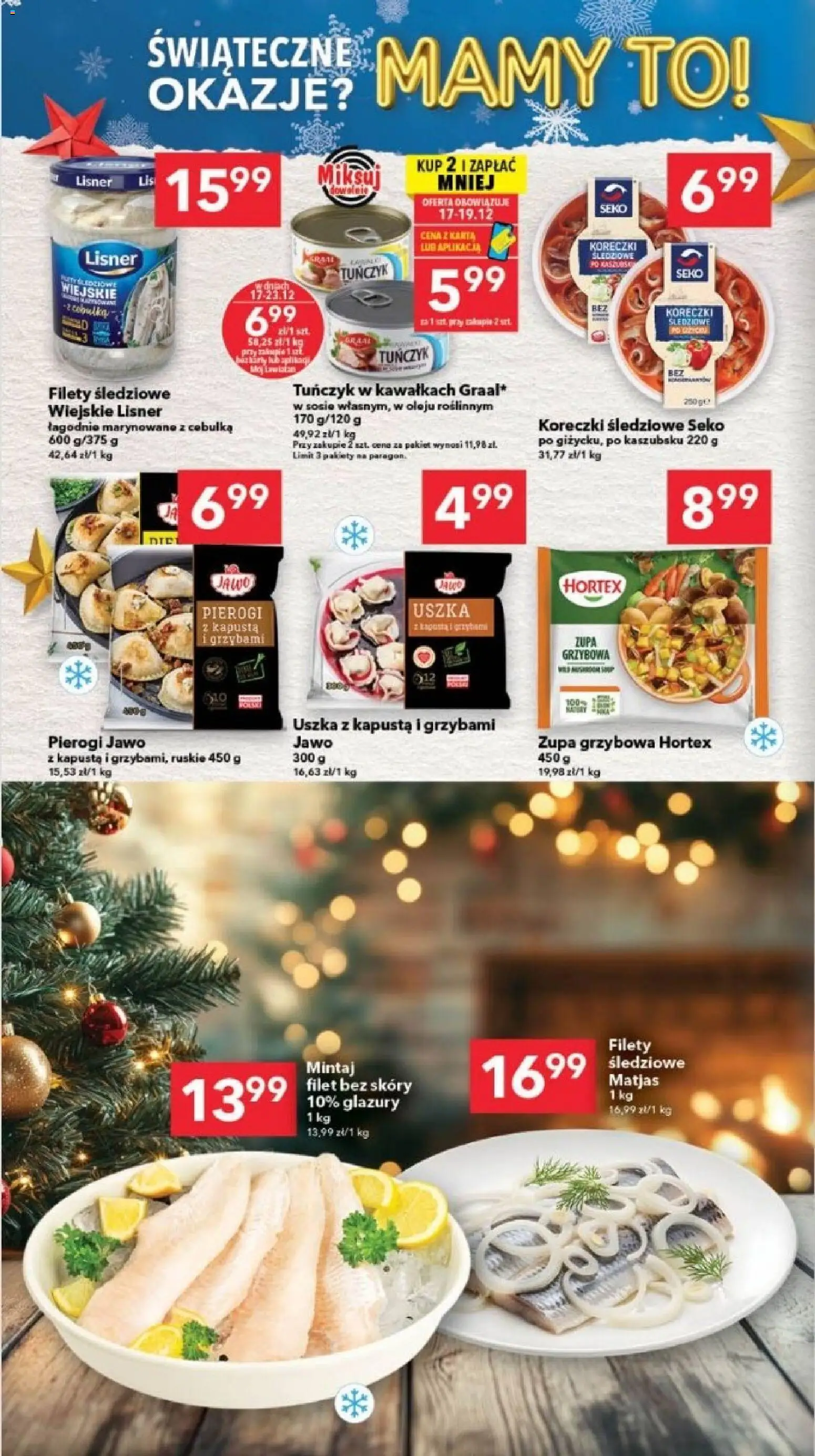 Lewiatan gazetka - Szczecin od 17.12.2025 | Strona: 4 | Produkty: Kapusta, Mintaj, Tuńczyk, Zupa