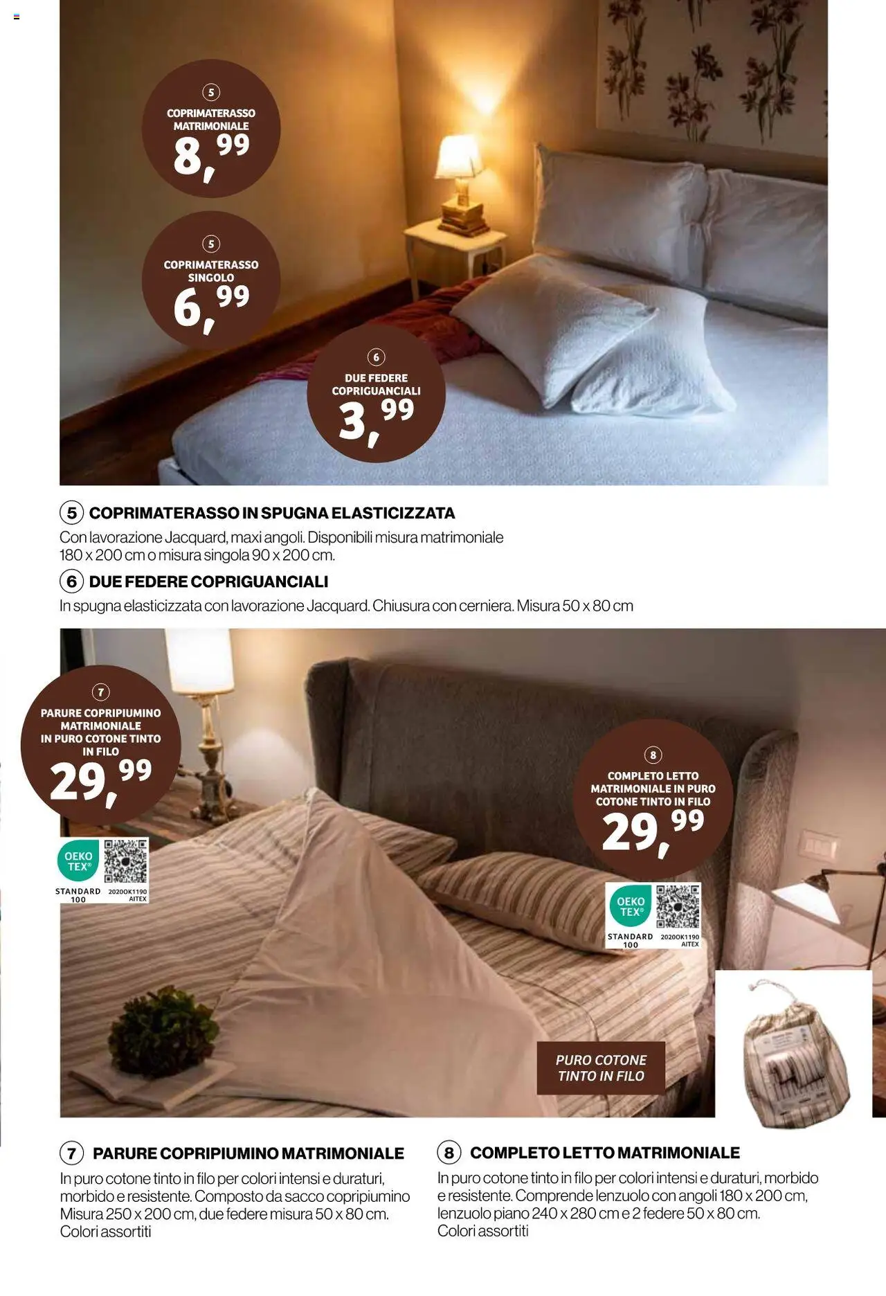 Volantino IN's del 15.10.2025 | Pagina: 23 | Prodotti: Copripiumino, Letto matrimoniale, Letto, Coprimaterasso