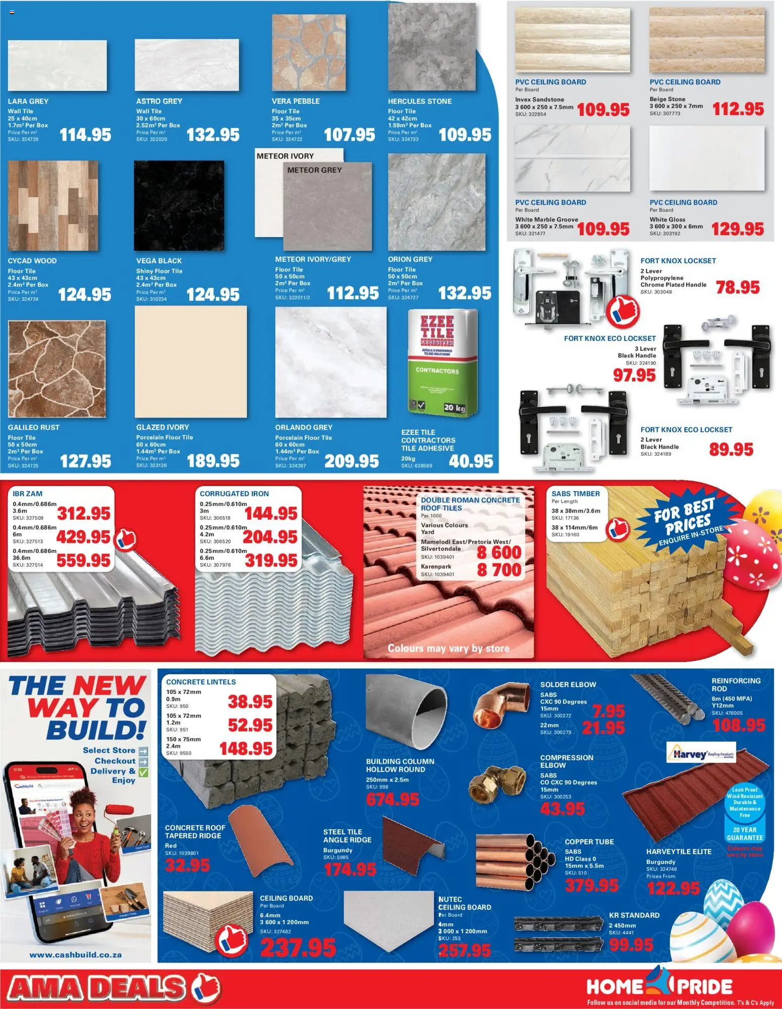 New Cashbuild catalogue – valid from 23.03.2026 | Page: 2 | Products: Iron, Box, Adhesive, Copper tube