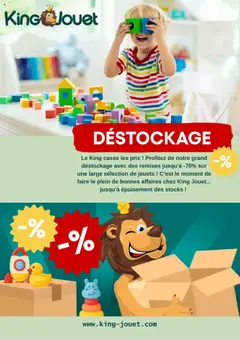 King Jouet - Prévisualisation de King Jouet catalogue valide à partir de 16.10.2025