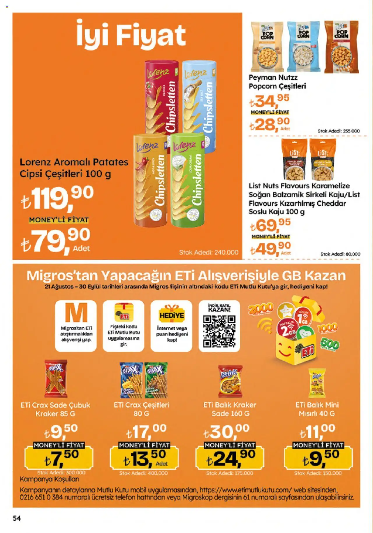 Migros Katalog - 5M Migroskop Dijital - 21.08.2025 tarihinden itibaren geçerlidir | Sayfa: 117 | Ürünler: Kutu, Balık, Patates, Telefon
