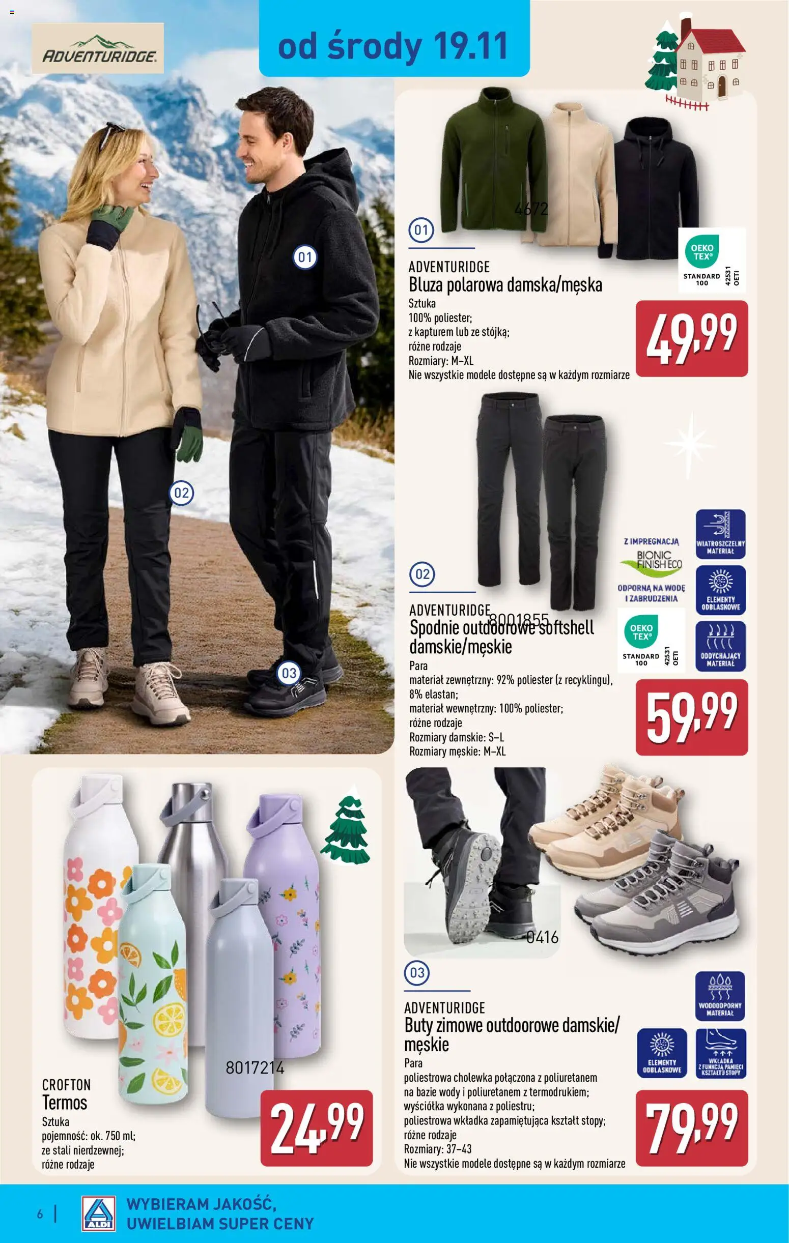 Aldi Gazetka - Hity od Środy i od Soboty od 19.11.2025 | Strona: 6