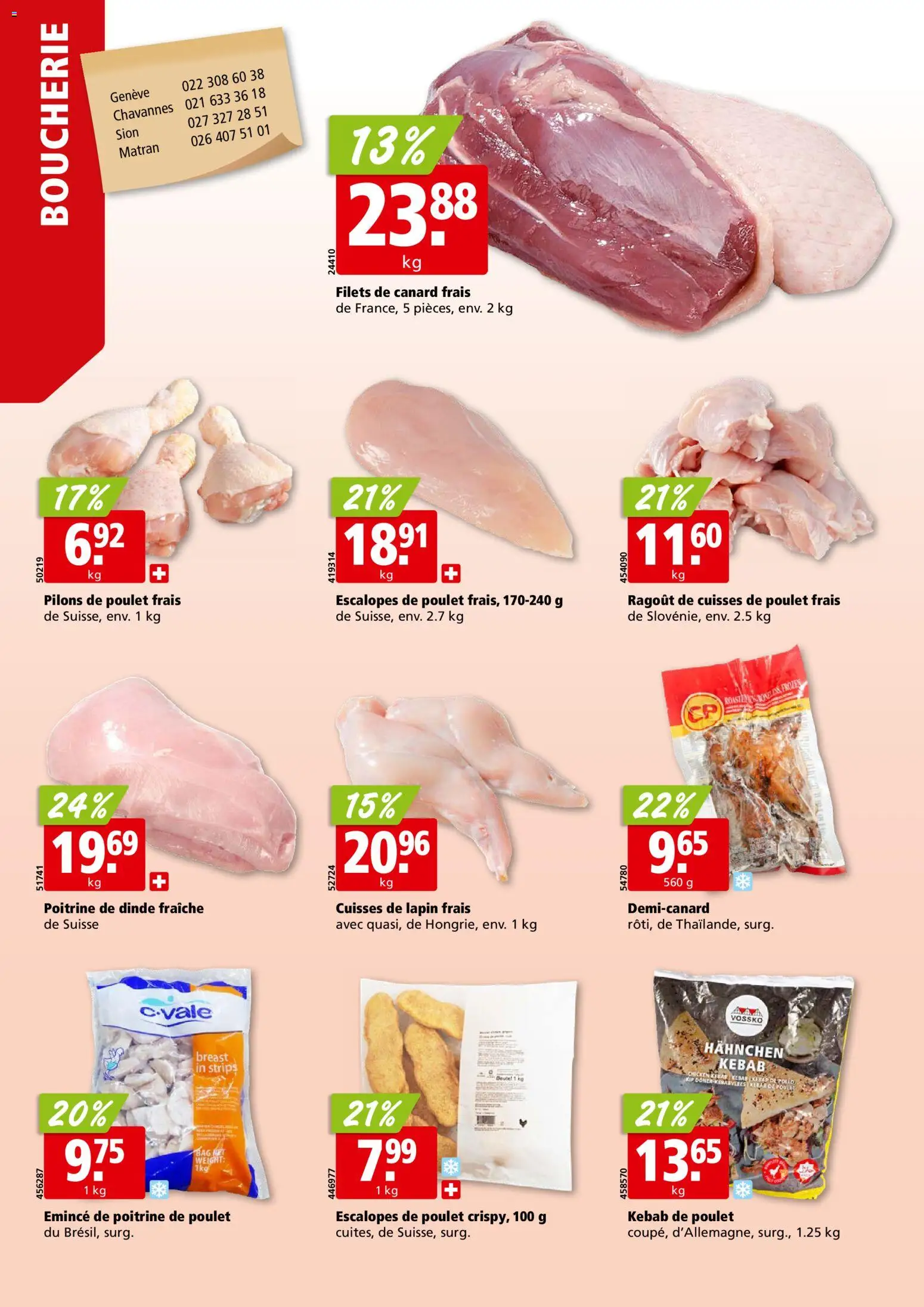 Aligro Aktionen Chavannes, Matran, Genève, Sion – gültig ab 05.01.2026 | Seite: 6