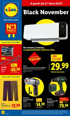 Pré-visualização Lidl Black Friday válido de 24.11.2025