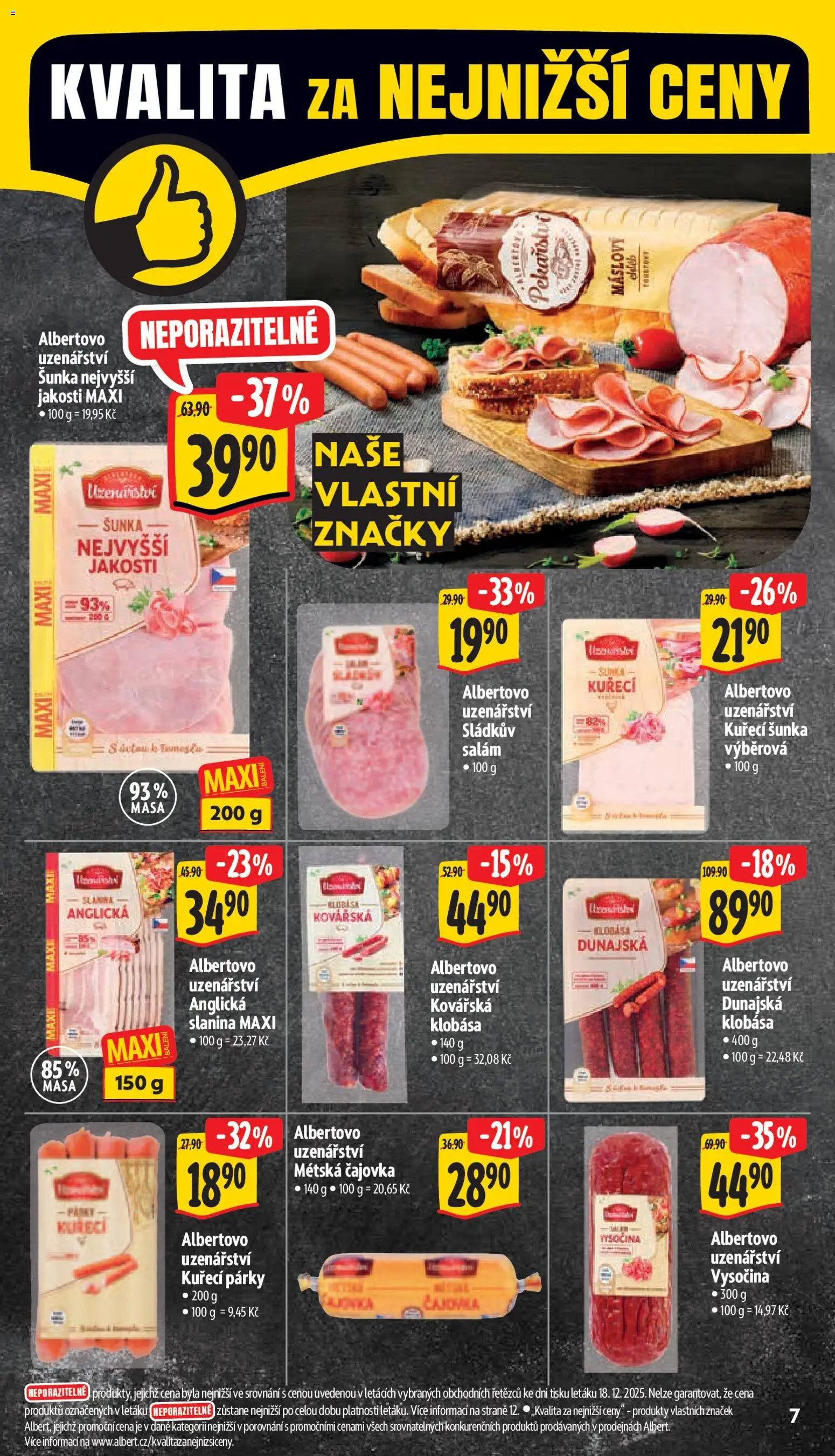 Albert leták - Supermarket od 02.01.2026 | Strana: 12