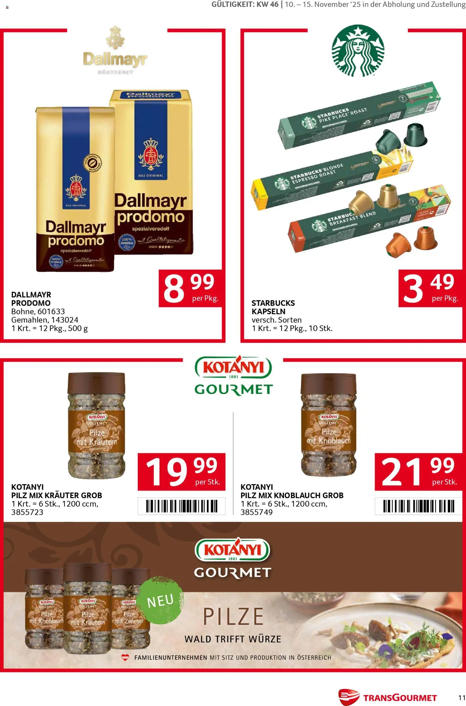 Transgourmet  Markenfestwoche gültig ab 10.11.2025 | Seite: 11 | Produkte: Knoblauch