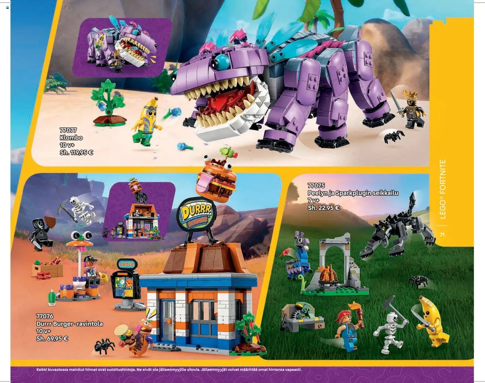 LEGO tarjoukset – voimassa 01.01.2026 alkaen | Sivu: 71