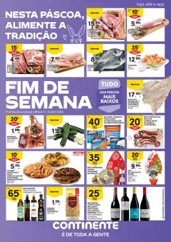 Pré-visualização Continente Fim de Semana à Continente válido de 03.04.2026
