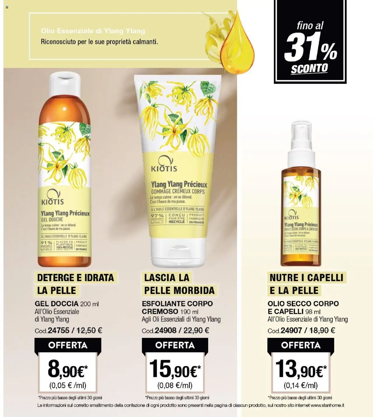 Volantino Stanhome del 09.09.2025 | Pagina: 50 | Prodotti: Olio, Doccia