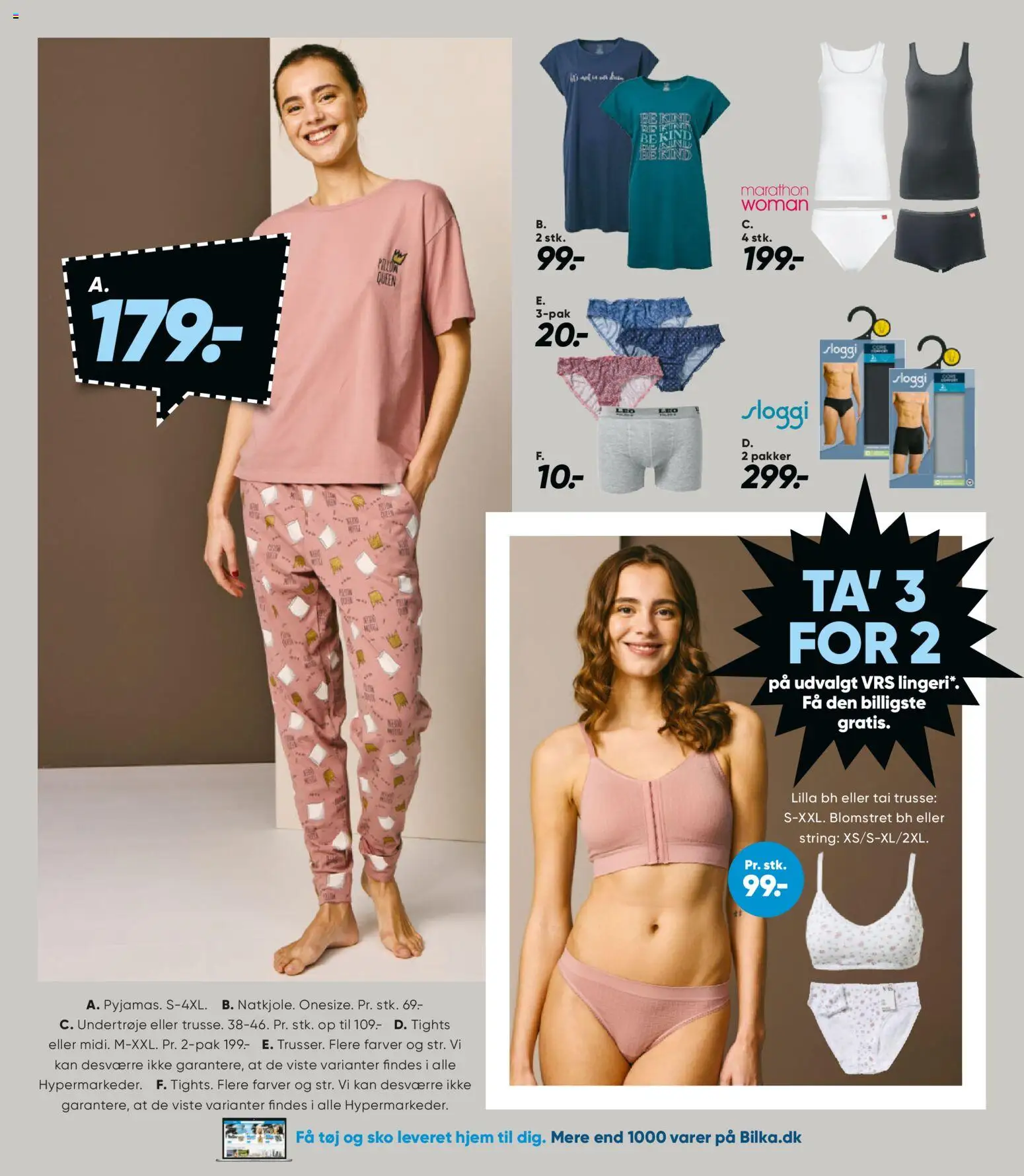 Bilka tilbudsavis – gyldig fra 30.01.2026 | Side: 20 | Produkter: BH, Sko, Tights, Tøj