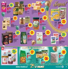 E.leclerc katalog akcije – veljaven od 15.10.2025 | Stran: 21 | Izdelki: Prašek, Instant kava, Caj, Sladkor