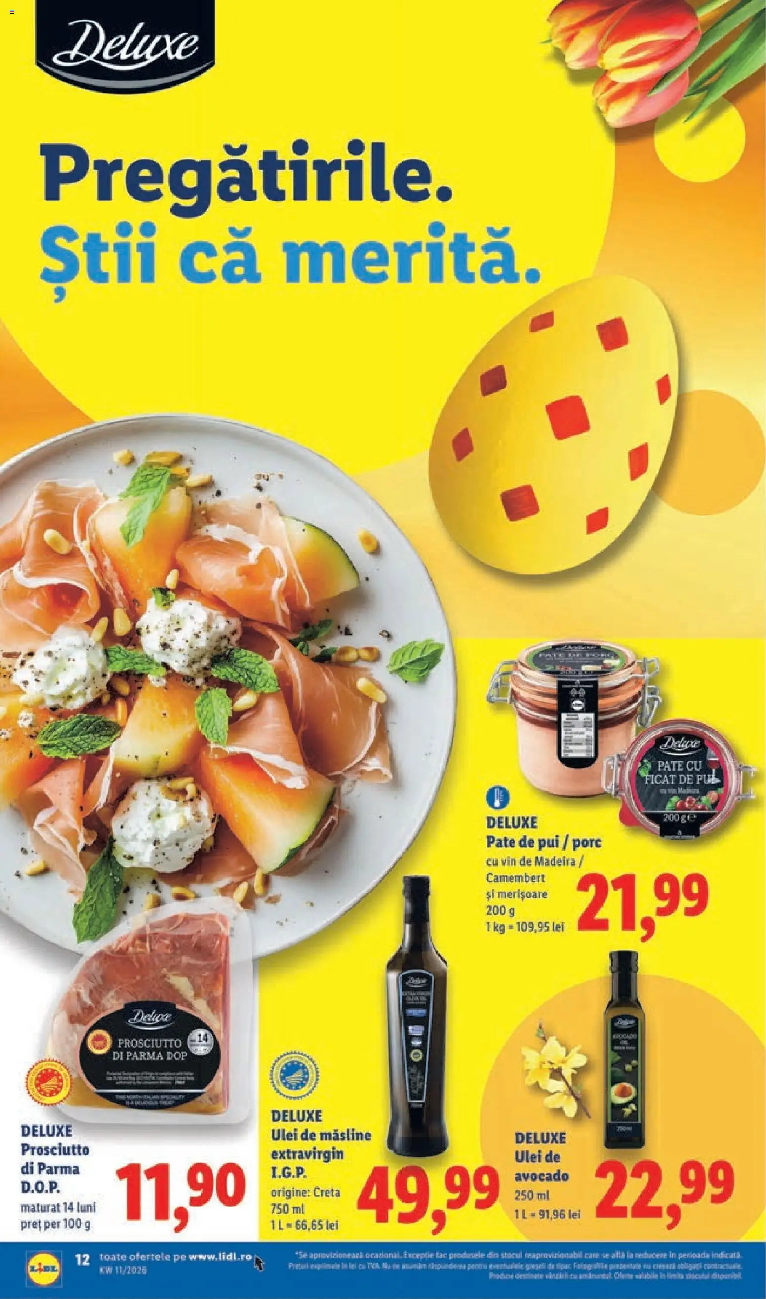 Noul catalog Lidl – valabil de la 09.03.2026 | Pagină: 12 | Produse: Hacıyatmaz Kedi Oyuncağı, Ulei, Vin, Avocado